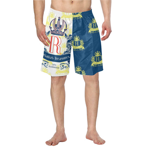 Rosalia's Treasures Royale Men's Swim Trunk/Large Size (Model L21)