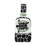 SAVE THE TURTLE DESIGN2 Chest Bag (Model 1678)