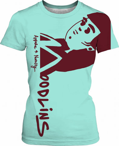 Moodlins 1960s Color Mint  Tee