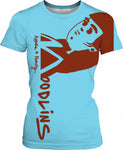 Moodlins “Blue Sky” Graphic Throwback Tee