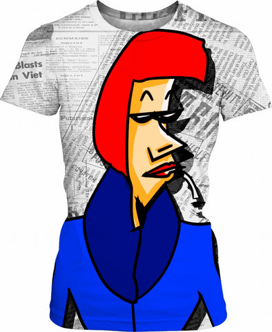 "Mad Madge Columnist" Graphic Tee