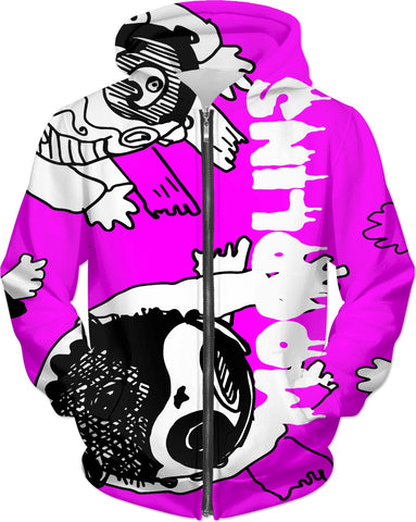 "Zombie Moodlins Pink" Hoodie