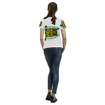 SAVE THE TURTLE DESIGN1 All Over Print T-Shirt for Women (USA Size) (Model T40)