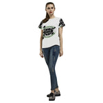 SAVE THE TURTLE DESIGN2 All Over Print T-Shirt for Women (USA Size) (Model T40)