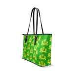 Rosalia's Treasures Tote LimeAde Leather Tote Bag/Small (Model 1640)