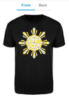 Blazing Love: The Sun and Sampaguita Flowers Tee