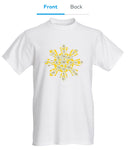 Blazing Love: The Sun and Sampaguita Flowers Tee