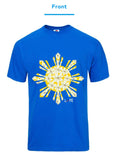Blazing Love: The Sun and Sampaguita Flowers Tee