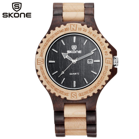 Maple Wood Quartz Watch