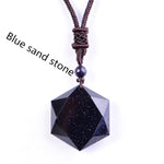 Obsidian Star Pendant Necklace