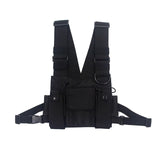 Black Tactical Chest Bag